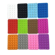 Selvklebende Silikon Sugekopp Mobilholder - 10 Stk. - Rosa