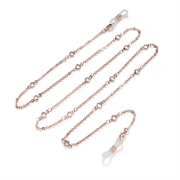 Enkel brillekjedestropp - Svart