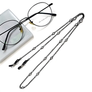 Enkel brillekjedestropp - Svart