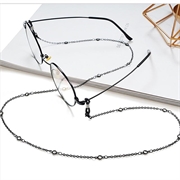 Enkel brillekjedestropp - Svart