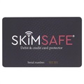 SkimSafe Antimagnetisk RFID-Beskyttelseskort - Svart