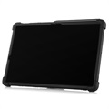 Slide-Out Series Samsung Galaxy Tab S7+/S8+ Silikondeksel - Svart