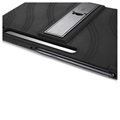 Slide-Out Series Samsung Galaxy Tab S7+/S8+ Silikondeksel - Svart