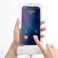 Vanntett smarttelefonveske med glidemekanisme - 7.2" - Blå