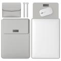 Slim Fit 3-i-1 Universal beskyttelseshylse for nettbrett/bærbare datamaskiner - 13" - Grå