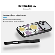 iPhone 17 Pro Max Slim MagSafe Hybrid-deksel - blomster
