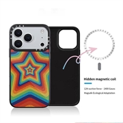 iPhone 17 Pro Max Slim MagSafe Hybrid-deksel - Stjerner