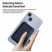 Slank magnetisk kortholder - MagSafe-kompatibel - mørkeblå