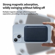 Slank magnetisk kortholder - MagSafe-kompatibel - mørkeblå