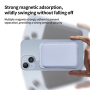 Slank magnetisk kortholder - MagSafe-kompatibel - lys lilla