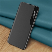 Samsung Galaxy S25 FE Smart Clear View Flip-deksel - Svart