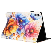 iPad 2022/2025 Smart Folio-etui - Blomsterblomst / Sommerfugler