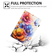 iPad 2022/2025 Smart Folio-etui - Blomsterblomst / Sommerfugler