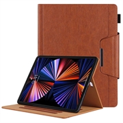 iPad Air 13 2024/2025/2026/iPad Pro 12.9 2018/2020/2021/2022 Smart Folio-etui - Brun