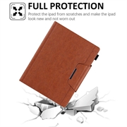 iPad Air 13 2024/2025/2026/iPad Pro 12.9 2018/2020/2021/2022 Smart Folio-etui - Brun