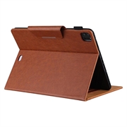 iPad Air 13 2024/2025/2026/iPad Pro 12.9 2018/2020/2021/2022 Smart Folio-etui - Brun