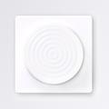 Smart Things WallBase 80 magnetisk trådløs lader 15W - hvit