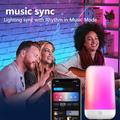 Smart Touch-sengelampe Bluetooth Nattlampe med dimbar farge Nattlampe med utendørs musikk Bordlampe med berøringsfunksjon