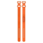 Google Fitbit Air Soft Silikon Strap - Oransje
