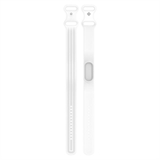 Google Fitbit Air Soft Silikon Strap - Hvit