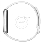 Huawei Band 11/11 Pro Myk silikonstropp - Hvit