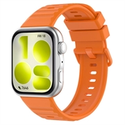 Huawei Watch Fit 4/5/Fit 5 Pro Myk silikonstropp - Oransje