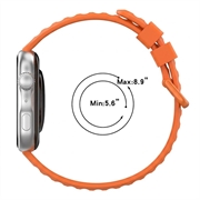Huawei Watch Fit 4/5/Fit 5 Pro Myk silikonstropp - Oransje