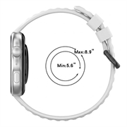 Huawei Watch Fit 4/5/Fit 5 Pro Myk silikonstropp - Hvit