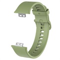 Huawei Watch Fit Soft Silikon Strap - Grønn