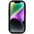 Canvas iPhone 14 Plus TPU-deksel - Svart