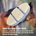 Myk berøring hestebørste - ullbørster