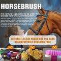 Myk berøring hestebørste - ullbørster