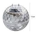 Flytende solcelledrevet bassenglampe med 7 fargerike lys - IP65, størrelse 11cm