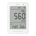 Sonoff SAWF-08P AirGuard WiFi CO2 luftkvalitetsmonitor med Matter-integrasjon - hvit