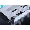 Sony PlayStation 5 Kiwi Home PB01 kjølestativ med ladestasjon - hvit