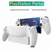 Sony PlayStation Portal mykt silikonetui - hvitt