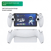 Sony PlayStation Portal mykt silikonetui - hvitt