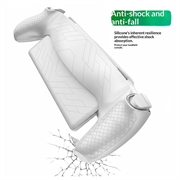 Sony PlayStation Portal mykt silikonetui - hvitt