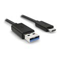 Sony UCB30 USB Type-C Høyhastighets Kabel - 1m - Svart