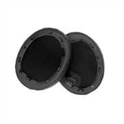 Sony WH-1000XM4-hodetelefoner med erstatningsøreputer - svart