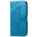 Sony Xperia 1 VI Butterfly Series Lommebok-deksel - Blå