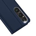 Sony Xperia 1 VII Dux Ducis Skin Pro Flip-deksel - Blå