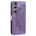 Sony Xperia 1 VII Mandala Series Lommebok-deksel - Lilla