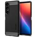 Sony Xperia 1 VII Spigen Rugged Armor TPU-deksel - Svart
