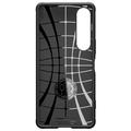 Sony Xperia 1 VII Spigen Rugged Armor TPU-deksel - Svart
