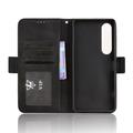 Sony Xperia 1 VII Kortholder Lommebokveske - Svart