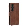 Sony Xperia 1 VII Kortholder Lommebokveske - brun
