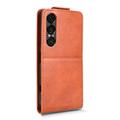 Sony Xperia 1 VII vertikalt flip-etui med stativ