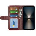 Sony Xperia 1 VII Lommebok-deksel med Magnetisk Lukning - brun