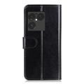 Sony Xperia 1 VIII Lommebokveske med Stativ - Svart